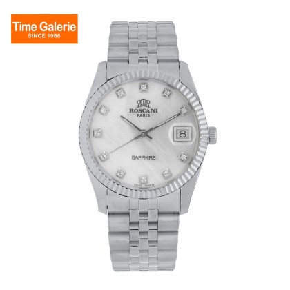 ROSCANI ROSW497950 White Dial 35MM Stainless Steel Strap Analog Women Watch ROSCANI ROSW497950 White Dial 35MM Stainless Steel Strap Analog Women Watch